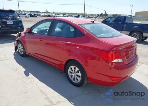2017 Hyundai Accent Se из США, поврежденный, VIN KMHCT4AE7HU270848